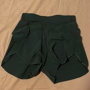 lululemon athletica Dark Green Athletic Shorts